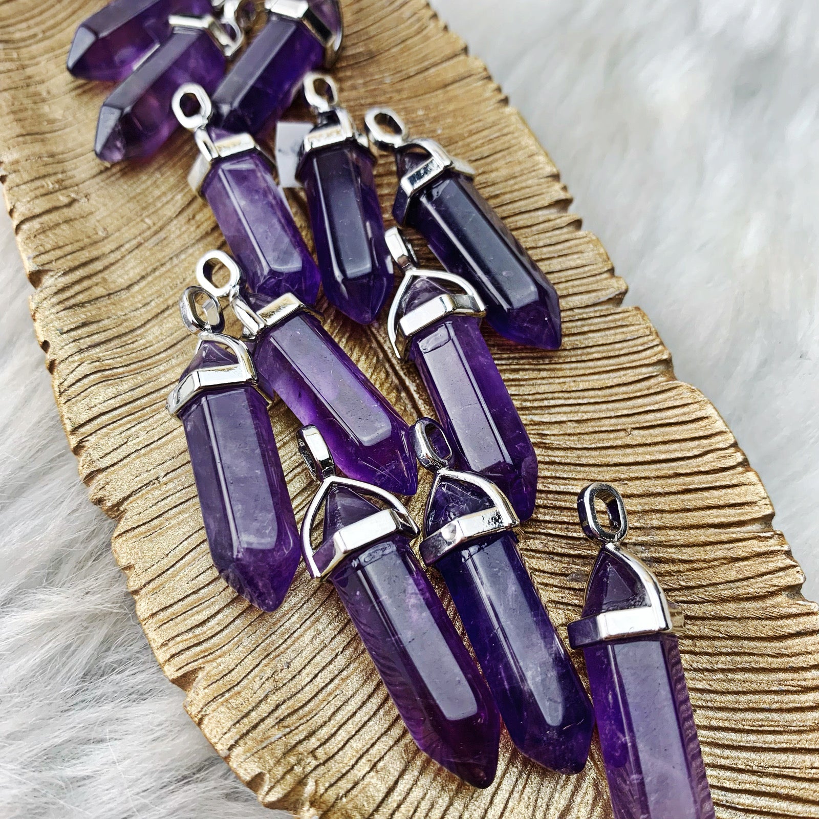 Amethyst Pendant (1) - The Bead N Crystal & Enclave Gems