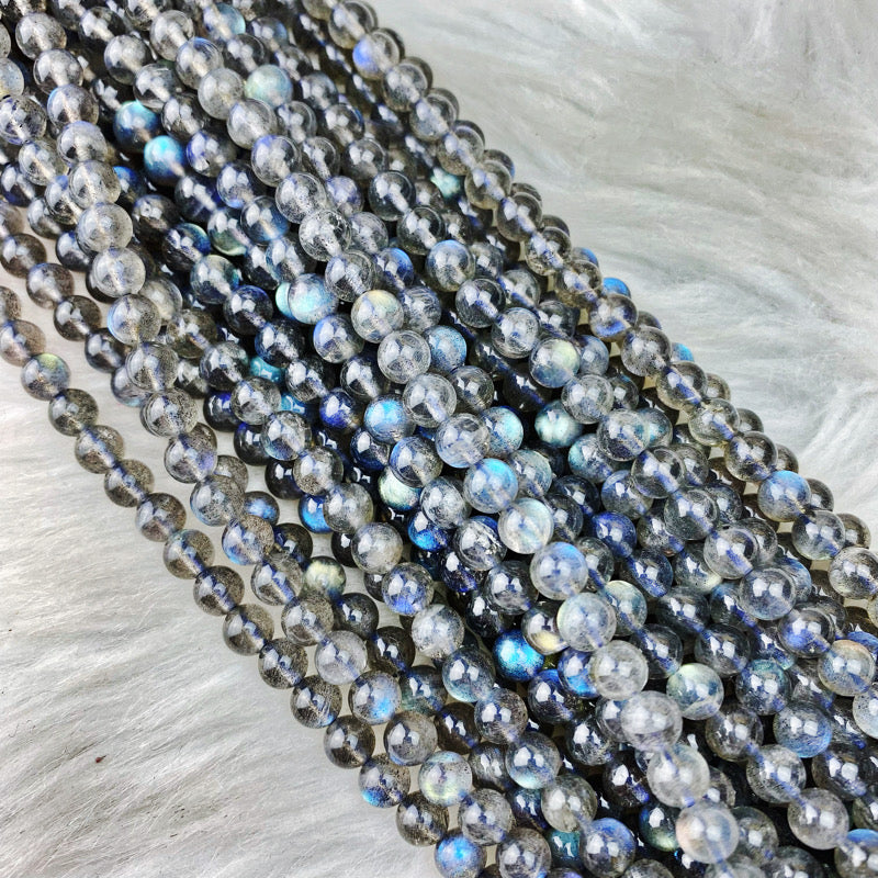 Labradorite 6 mm - The Bead N Crystal & Enclave Gems