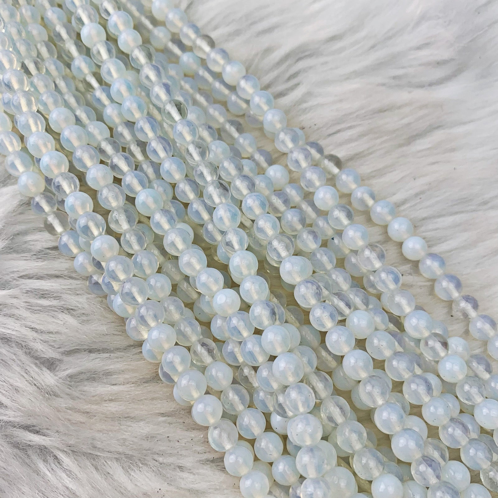 Opalite 6 mm - The Bead N Crystal & Enclave Gems