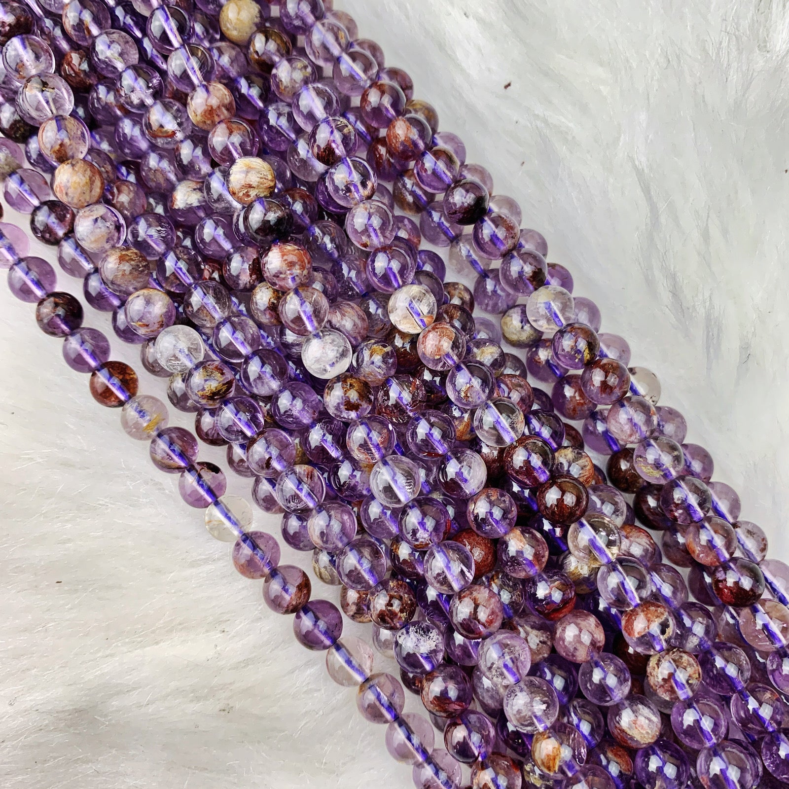Super 7 6 mm - The Bead N Crystal & Enclave Gems