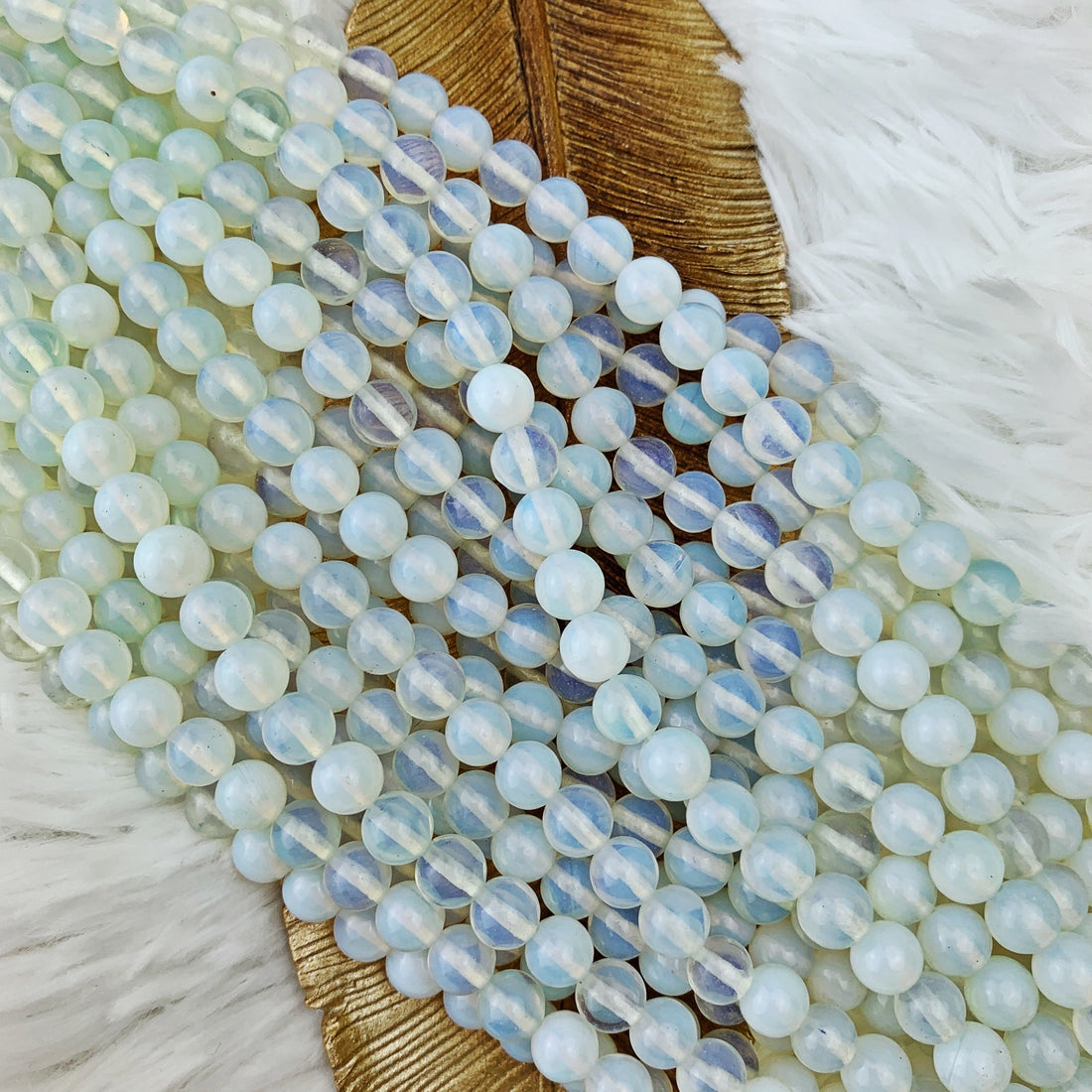 Opalite 8 mm - The Bead N Crystal & Enclave Gems