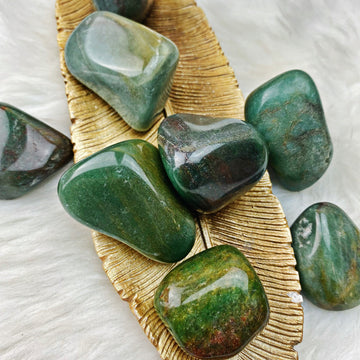 Aventurine Tumbled Stones (55) - The Bead N Crystal & Enclave Gems