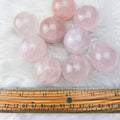 Rose Quartz Sphere 1 1/8