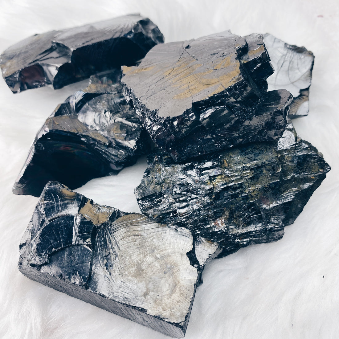 Noble Shungite Raw - The Bead N Crystal & Enclave Gems