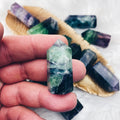 Rainbow Fluorite Baby Towers - The Bead N Crystal & Enclave Gems