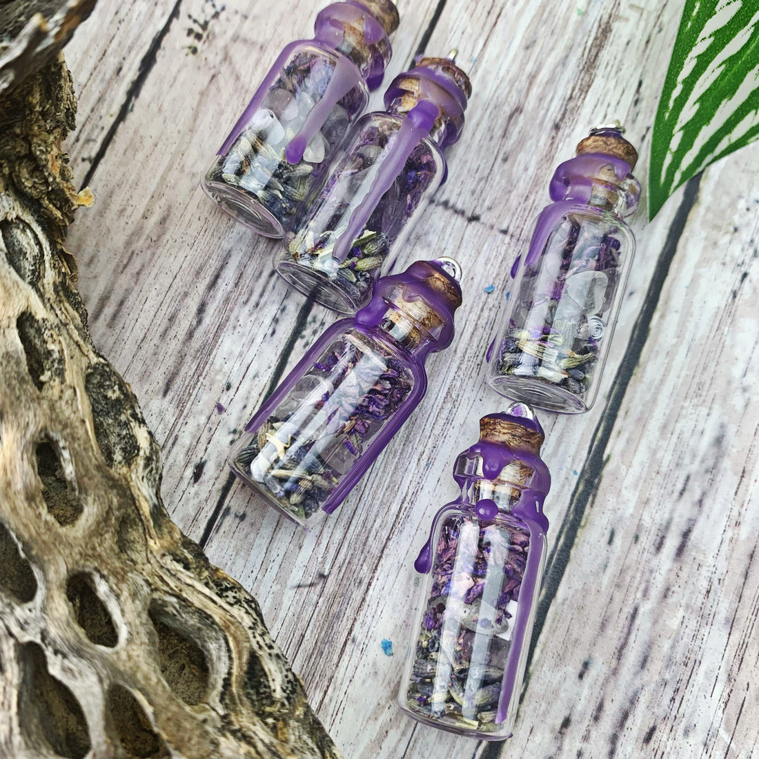 Calming Spell Jar/Pendant - The Bead N Crystal & Enclave Gems