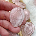 Rose Quartz Yoni (41) - The Bead N Crystal & Enclave Gems