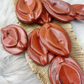 Red Jasper Yoni (42) - The Bead N Crystal & Enclave Gems