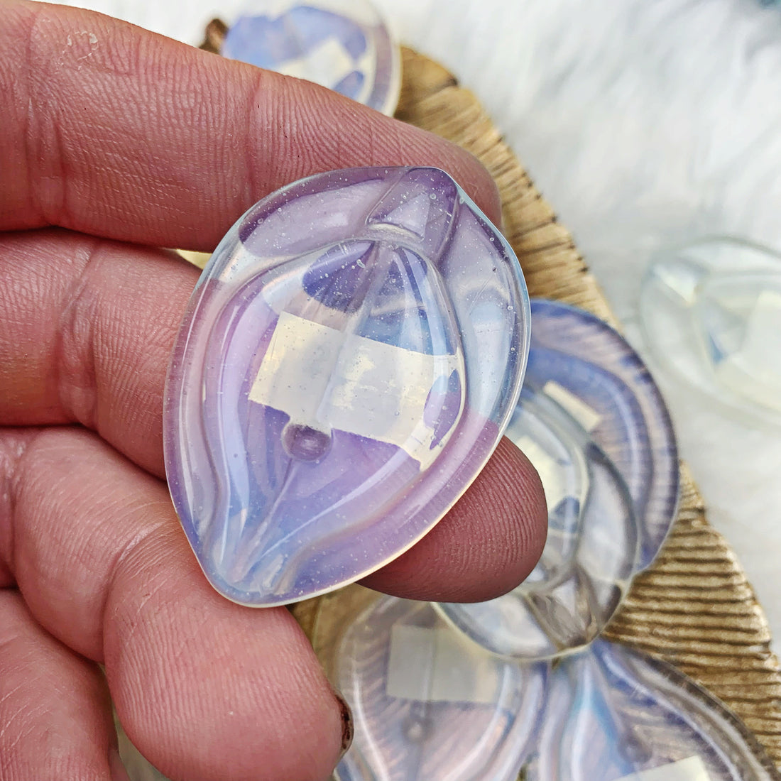 Opalite Yoni (43) - The Bead N Crystal & Enclave Gems