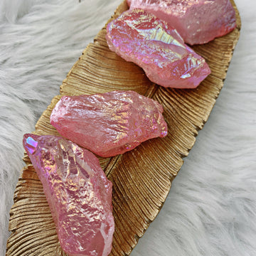 Pink Aura Quartz (908) - The Bead Shoppe