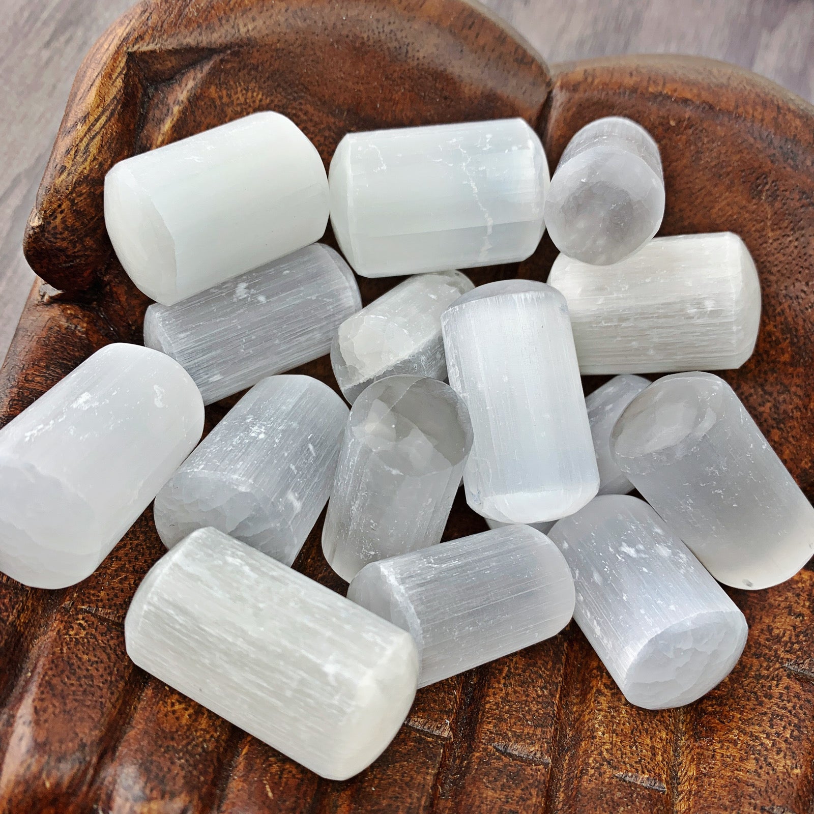 Selenite Cylinder (915) - The Bead Shoppe