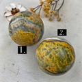 Bumblebee Jasper Spheres Lg (926) - The Bead Shoppe