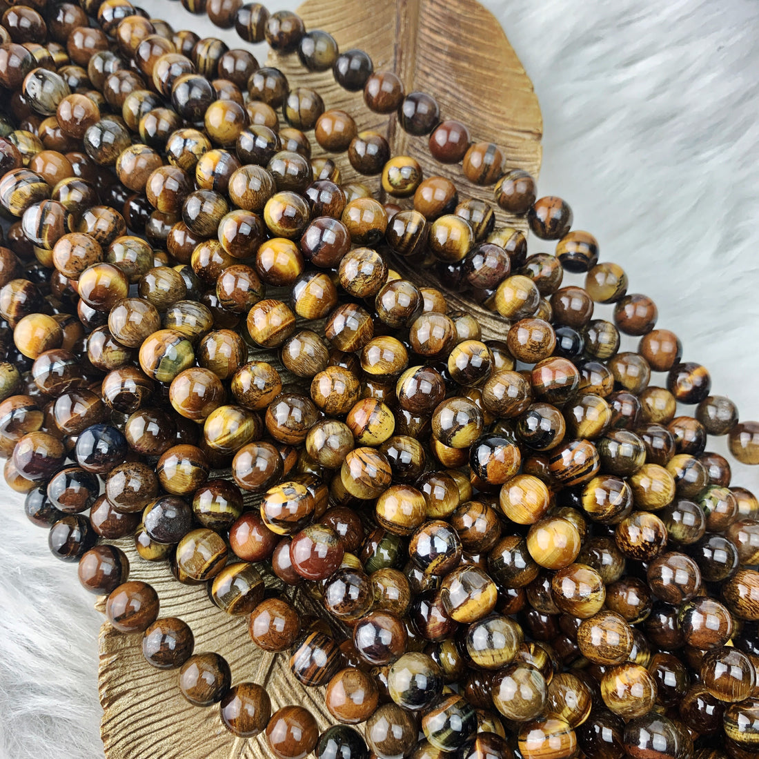 Tiger's Eye 8 mm - The Bead Shoppe