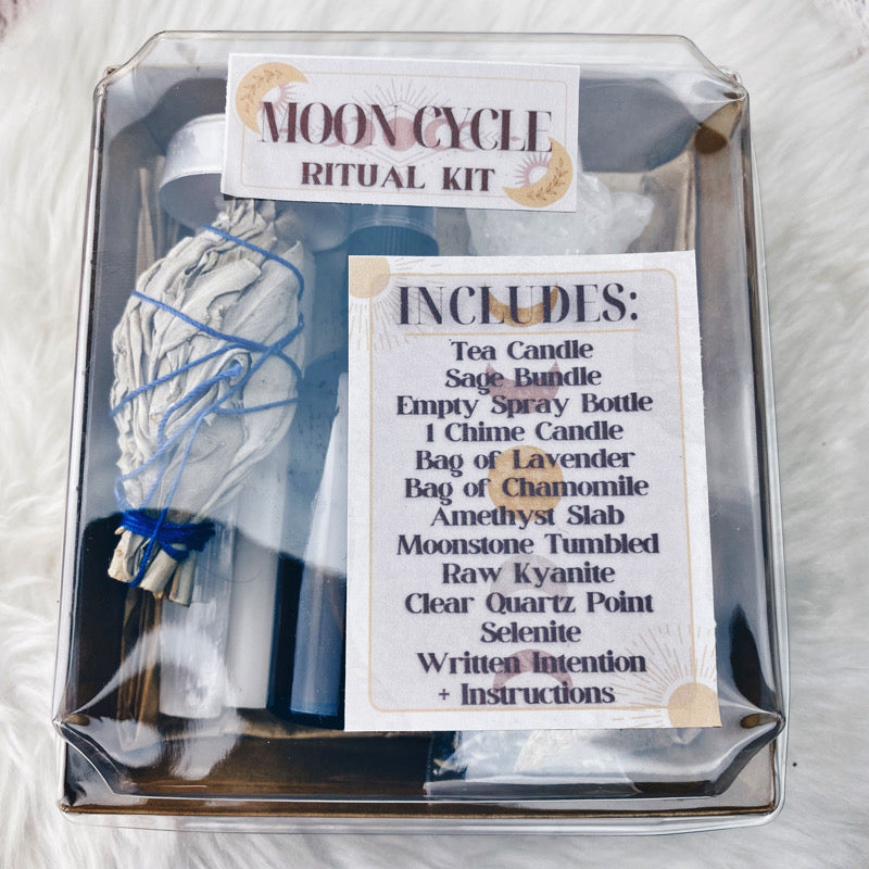 Moon Cycle Ritual Kit - The Bead N Crystal & Enclave Gems