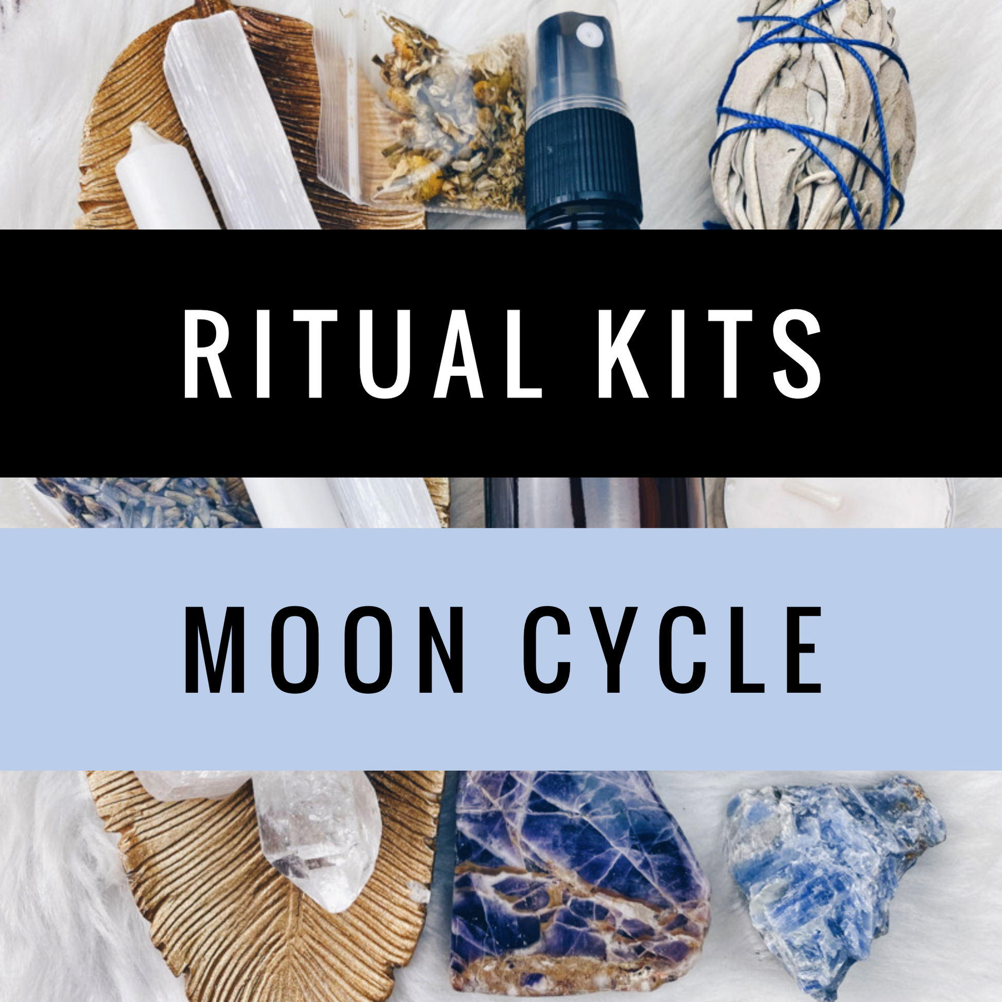 Moon Cycle Ritual Kit - The Bead N Crystal & Enclave Gems