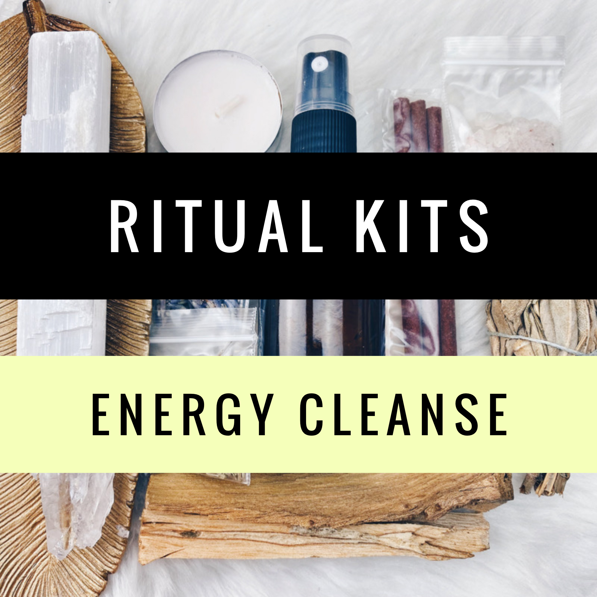 Energy Cleanse Ritual Kit - The Bead N Crystal & Enclave Gems