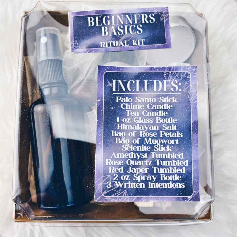 Beginners Basics Ritual Kit - The Bead N Crystal & Enclave Gems