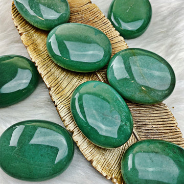 Aventurine Palm Stone - The Bead N Crystal & Enclave Gems