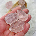 Rose Quartz Raw Free Forms (895) - The Bead Shoppe