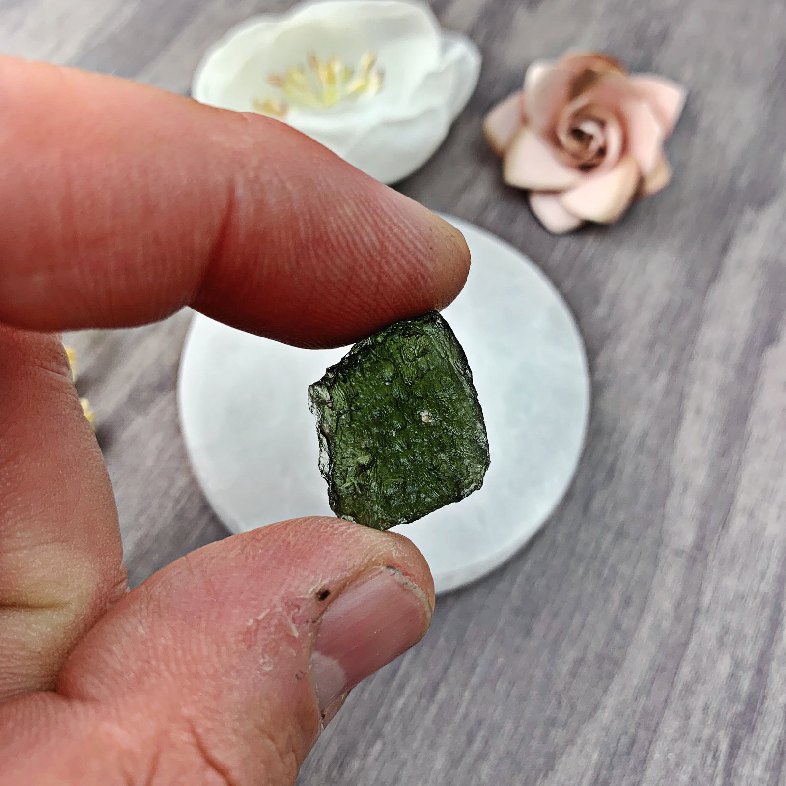 Moldavite Raw (10) - The Bead Shoppe