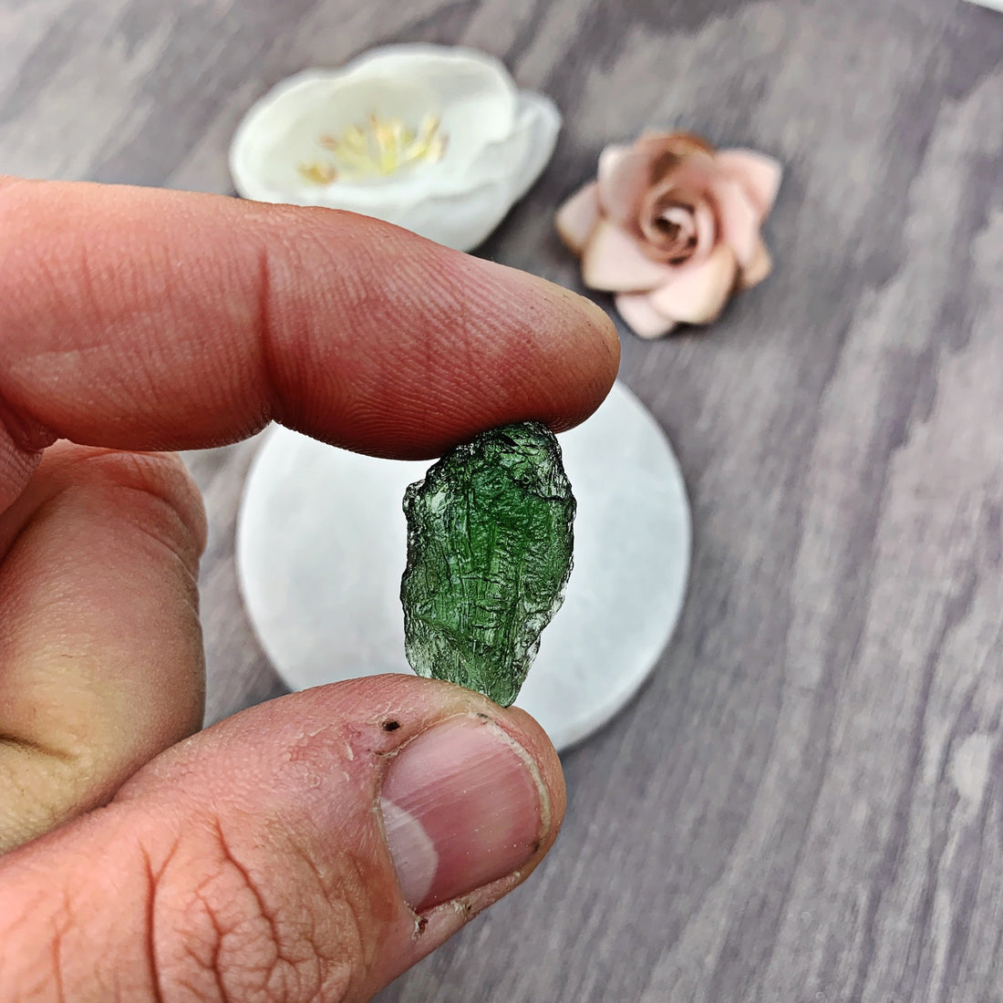 Moldavite Raw (11) - The Bead Shoppe