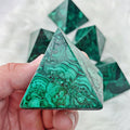 Malachite Pyramid (861) - The Bead Shoppe