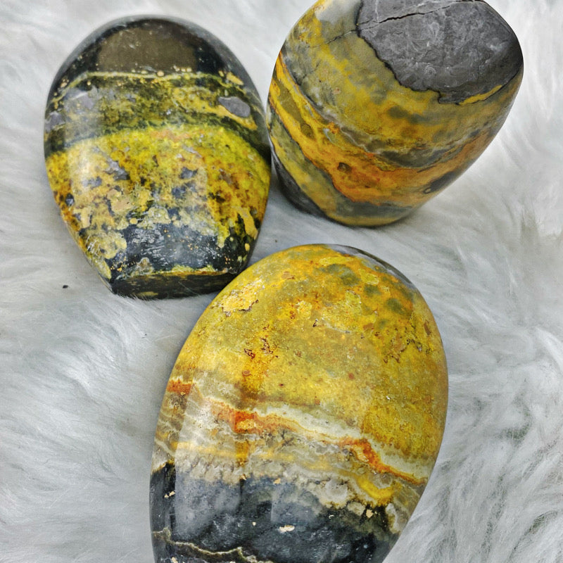 Bumblebee Jasper Freestanding  Towers - WOW! - The Bead N Crystal & Enclave Gems