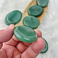 Aventurine Worry Stone Palm Stone (834) - The Bead Shoppe