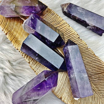 Amethyst Towers - Sm - Luscious - The Bead N Crystal & Enclave Gems