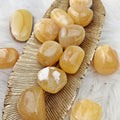 Orange Calcite Tumbled Stones (872) - The Bead Shoppe