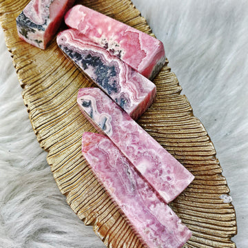 Rhodochrosite Mini Tower - Stunning Color! - The Bead N Crystal & Enclave Gems