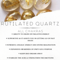 Rutilated Quartz 6 mm - The Bead N Crystal & Enclave Gems