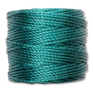 S-Lon Bead Cord - Teal (Heavy) - The Bead N Crystal & Enclave Gems