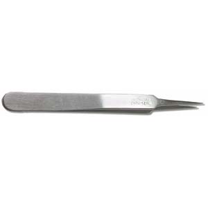 Tweezer #5 Smooth Tip Stainless Steel - The Bead N Crystal & Enclave Gems