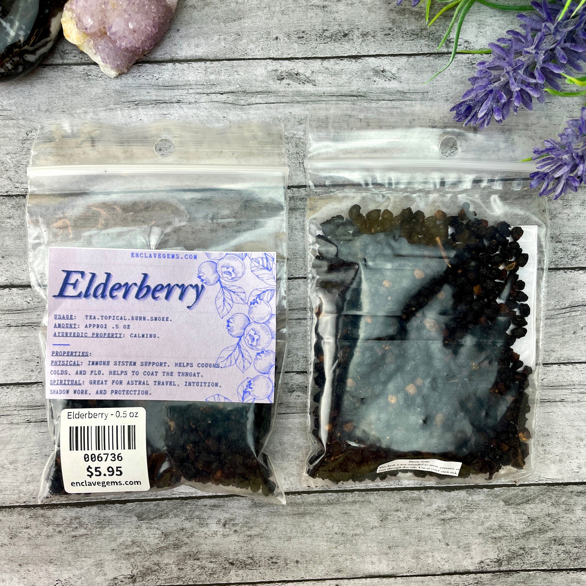 Elderberry - 0.5 oz - The Bead N Crystal & Enclave Gems