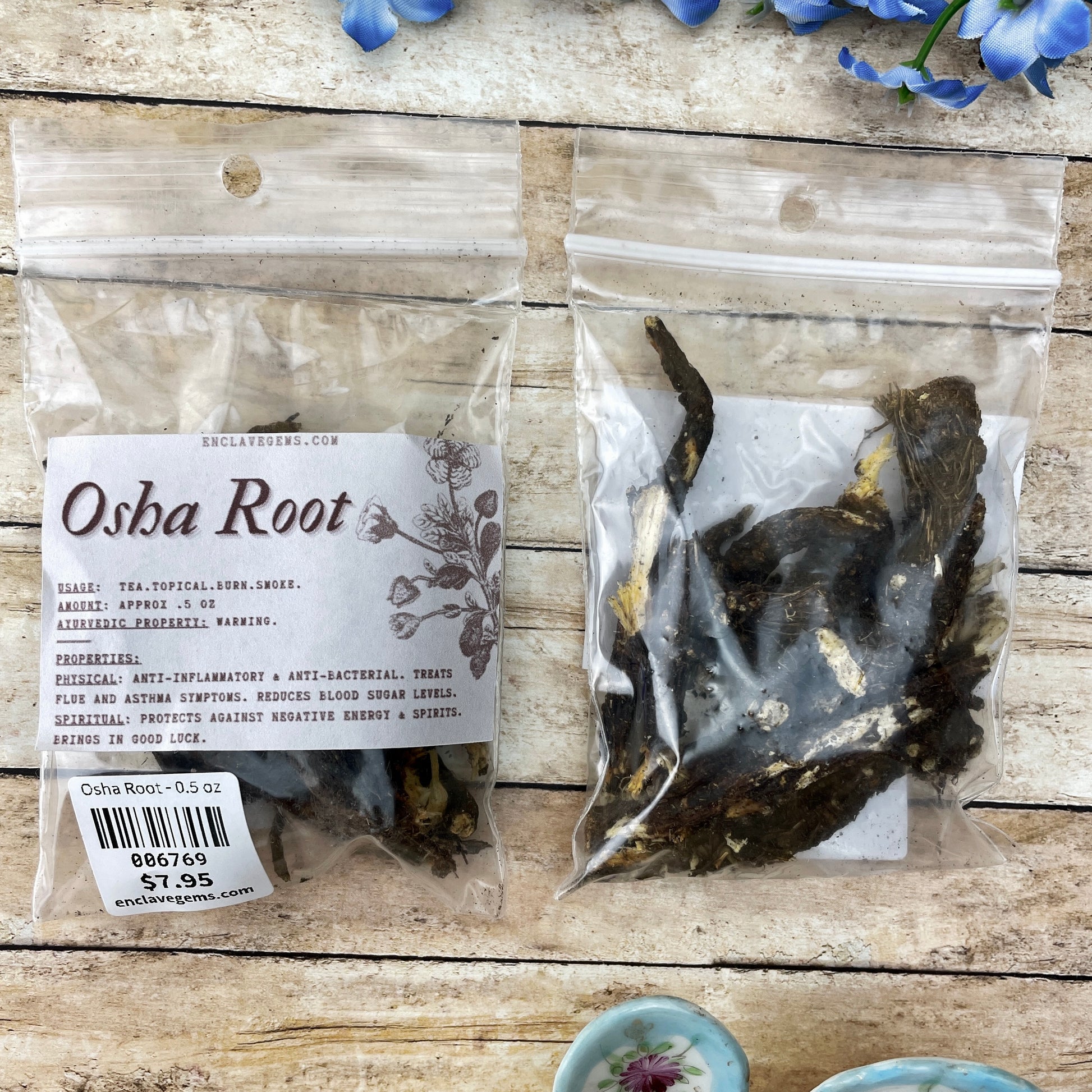 Osha Root - 0.5 oz - The Bead N Crystal & Enclave Gems